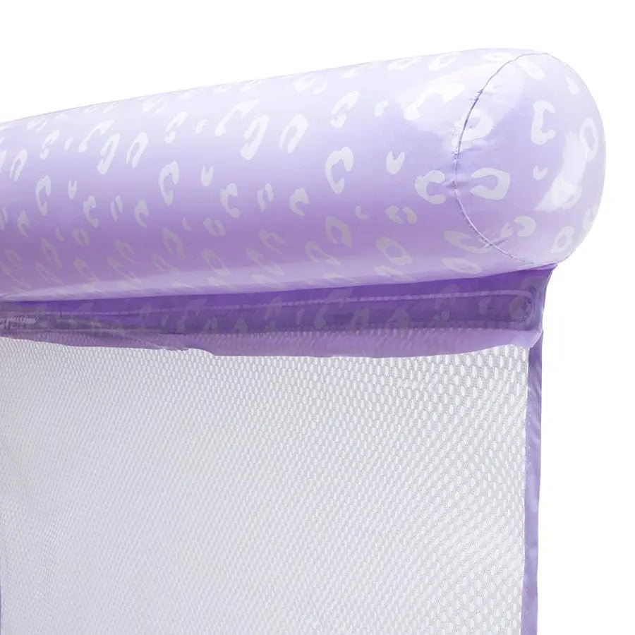 Hamac flottant Léopard Lila - Swim Essential - myplayground