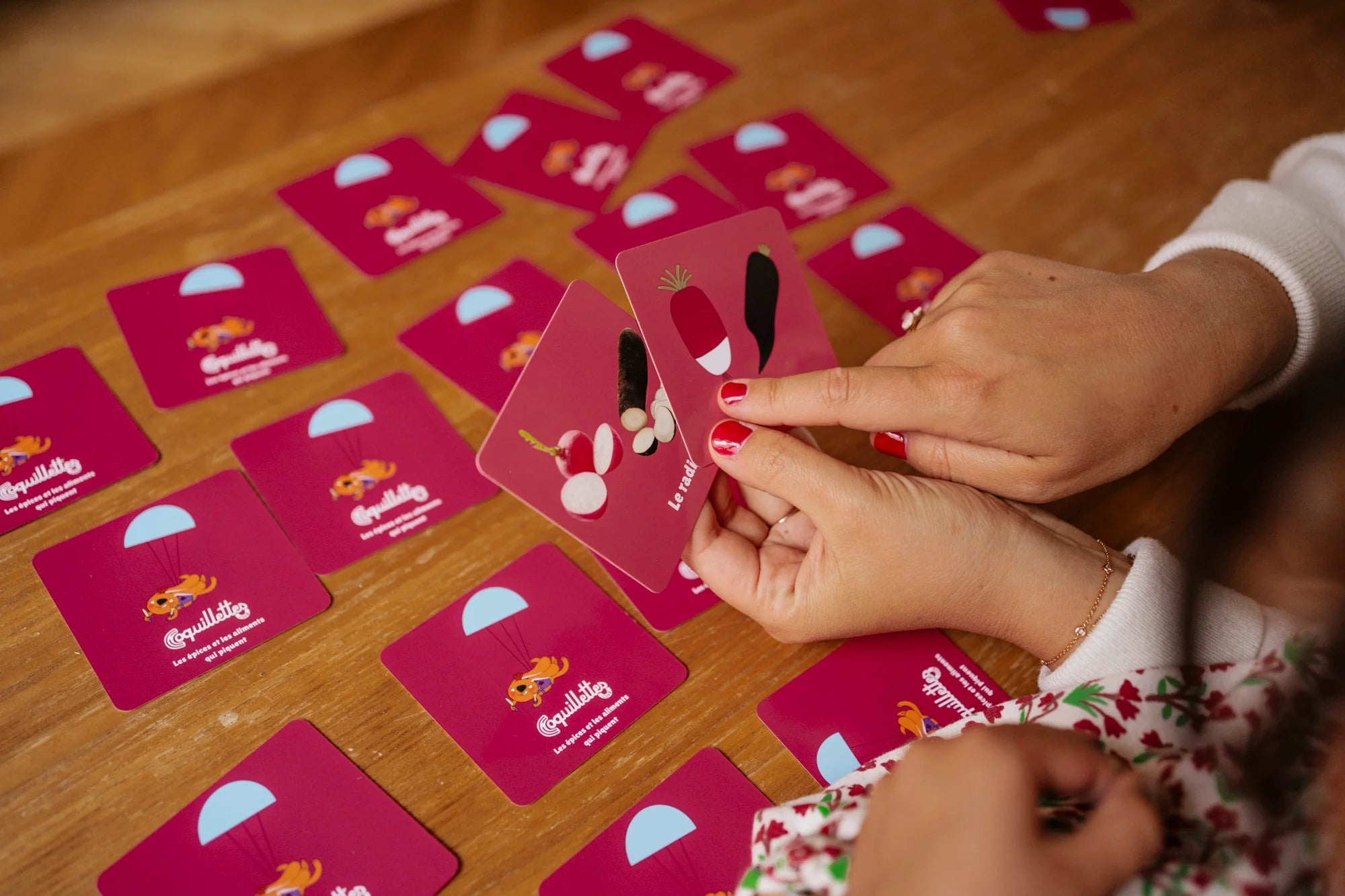 Jeu de memory : les épices et le piquant - Coquillettes Club - myplayground