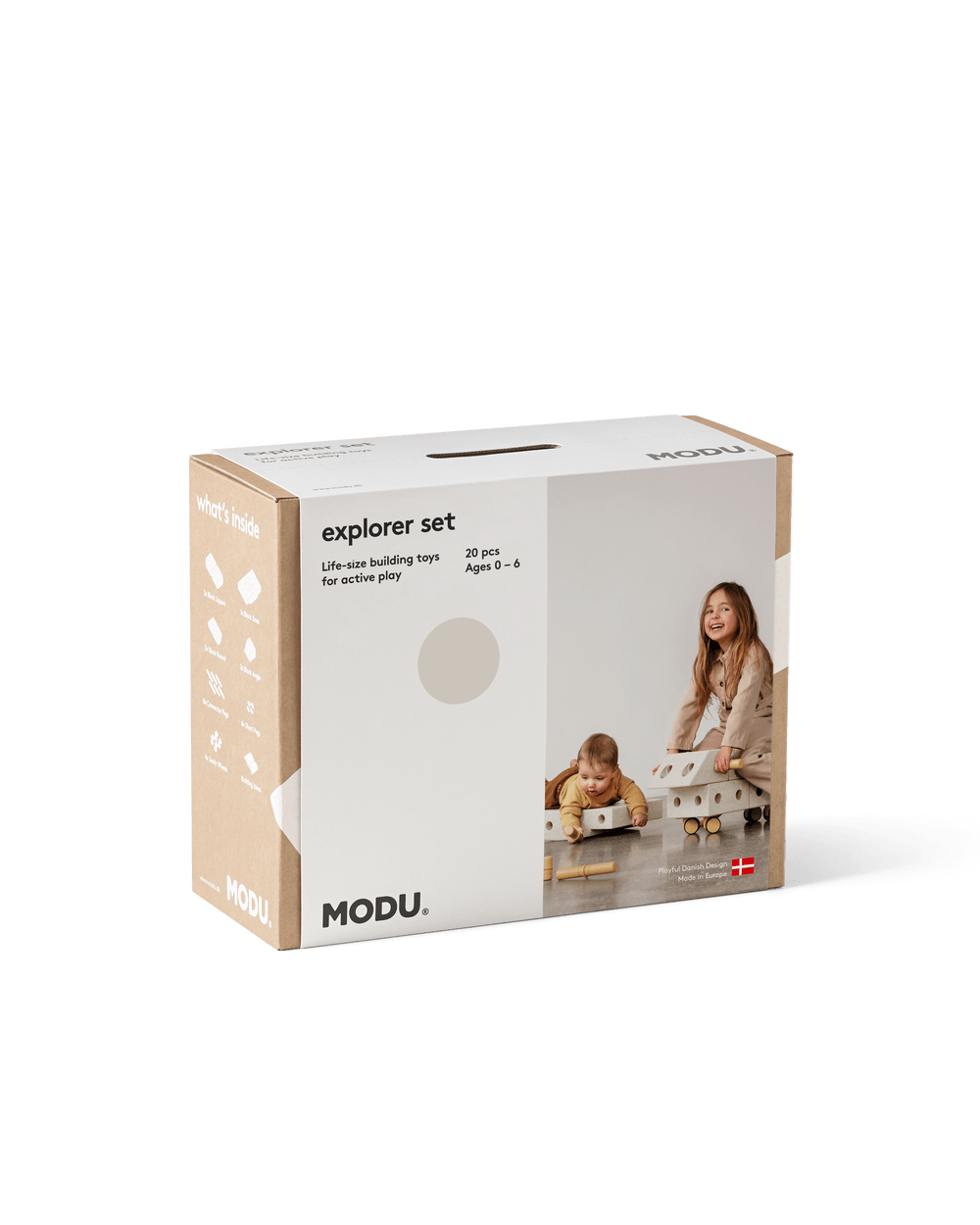Explorer Set - Sand Grey - Modu - myplayground