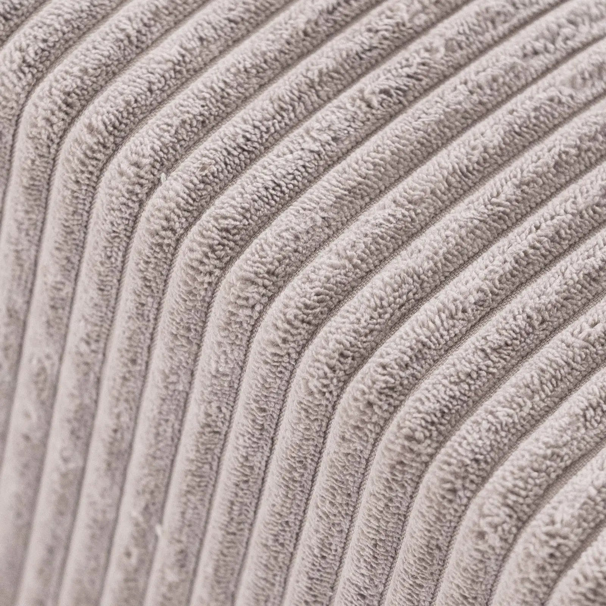 Canapé Foldie avec accoudoirs - Velours côtelé beige premium - PLUSH NEST by Misioo
