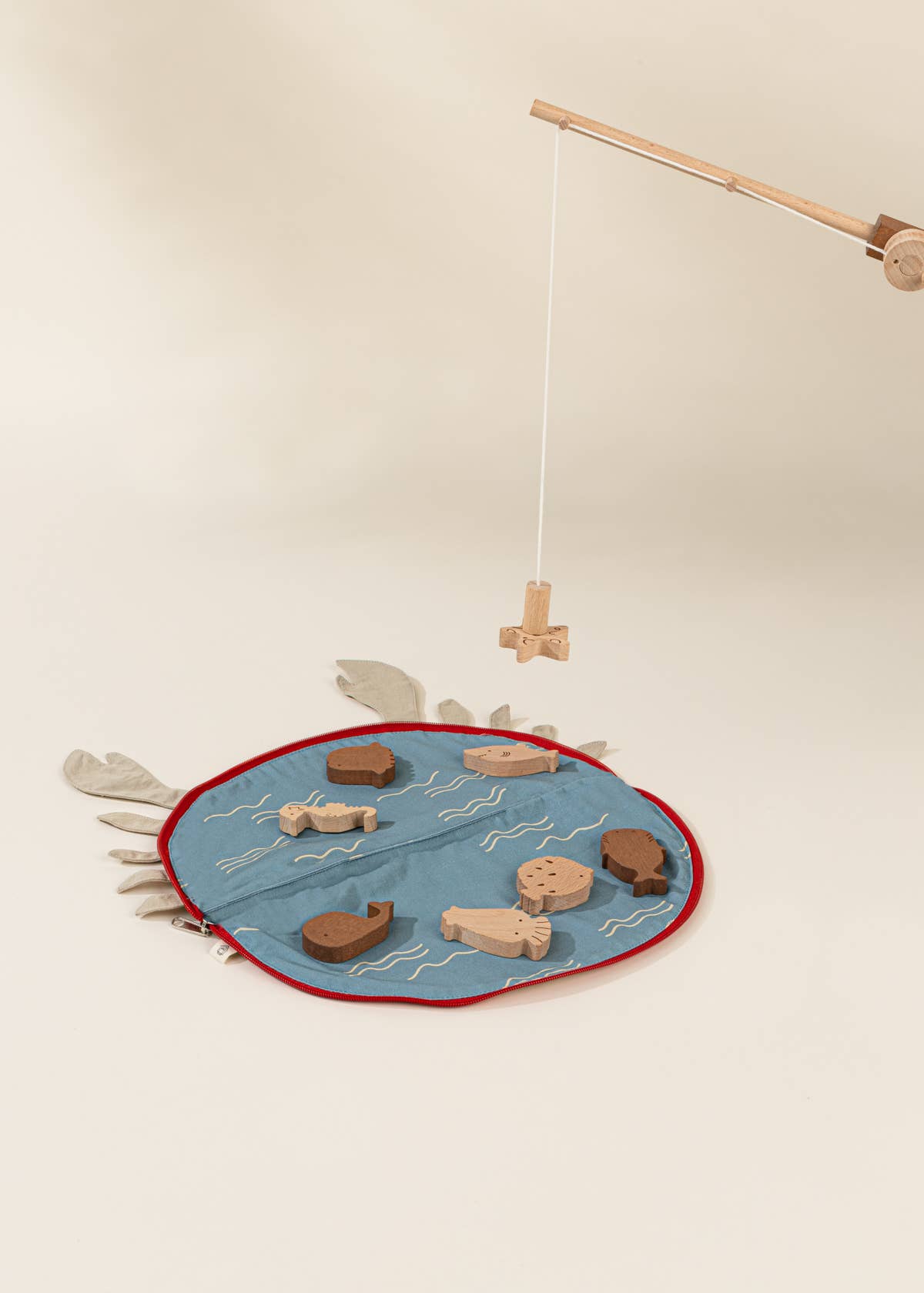 Jeu de pêche en bois avec sac - Coco Village - myplayground