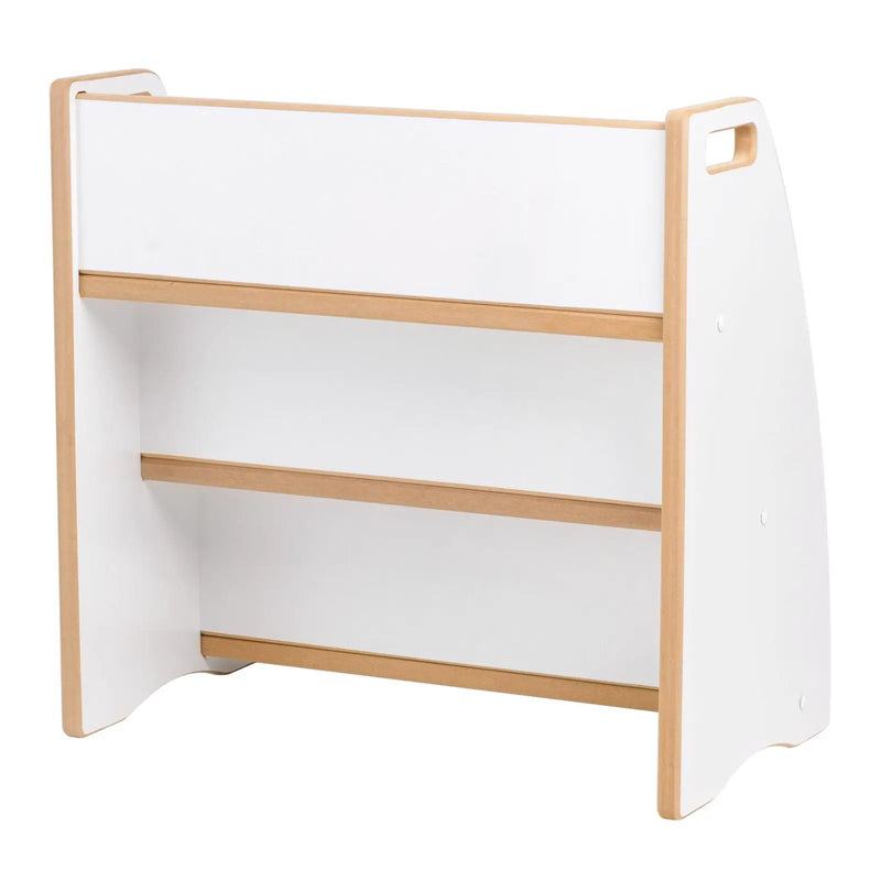 Bibliothèque enfant avec étagère pour salle de jeux et chambre d'enfant - Bois blanc, rangement - Plush nest by Misioo