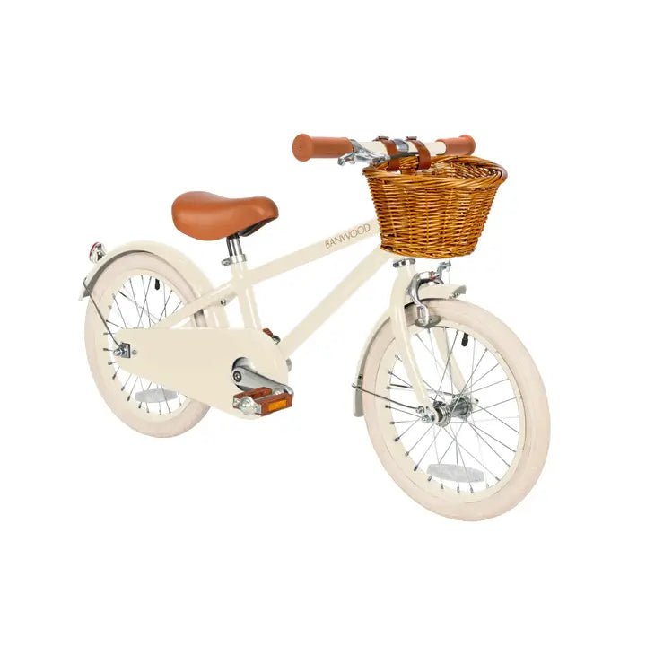 vélo classique vintage – crème, 3 à 6 ans, élégant – Banwood - myplayground