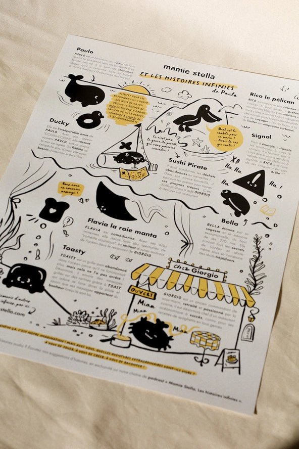 Ombres chinoises : les Histoires Infinies - Pack Paulo - Mamie Stella - myplayground