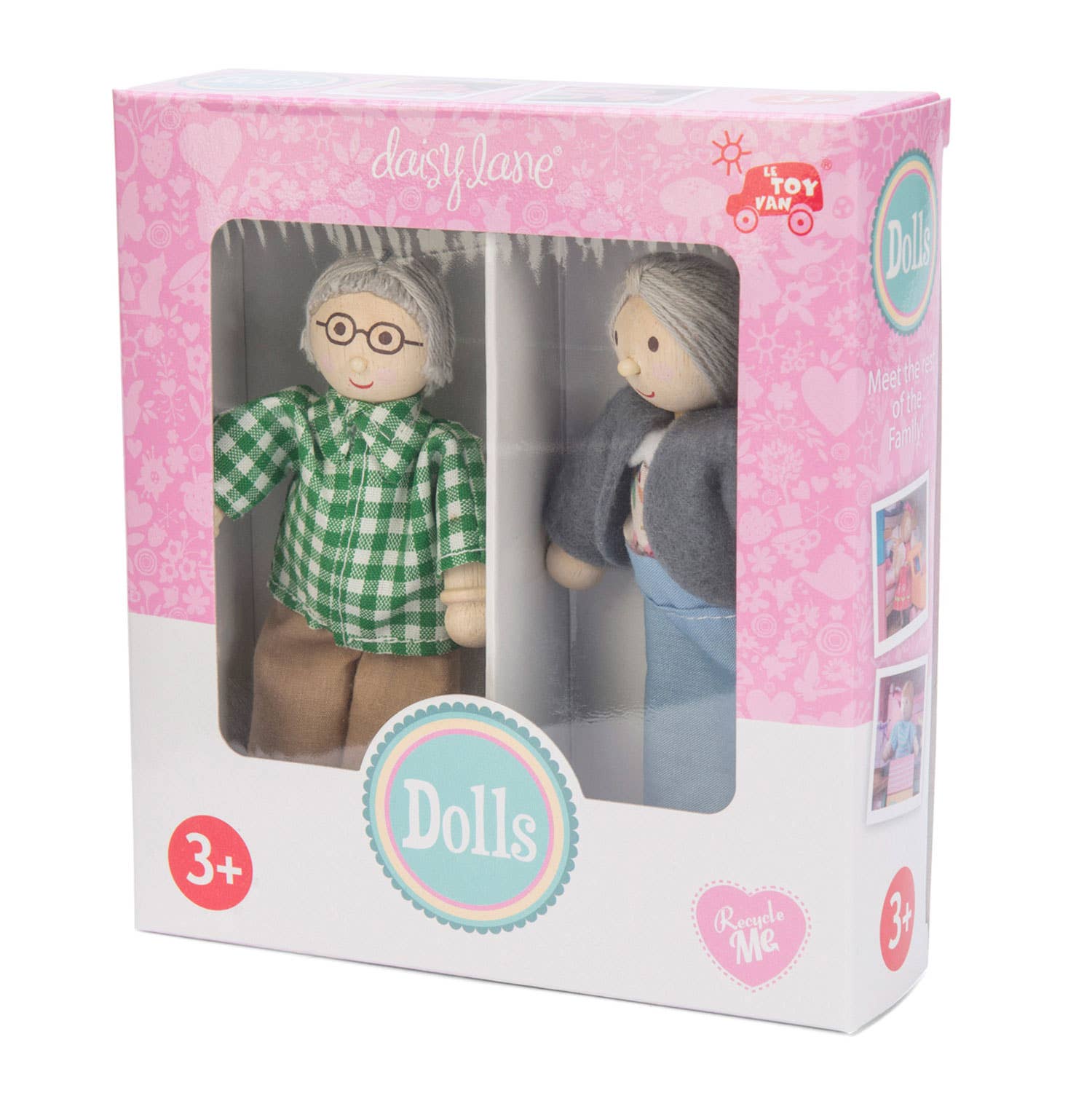 Set de poupées « Grandparents » - Jeu éducatif enfant ( 3 ans et + ) - myplayground