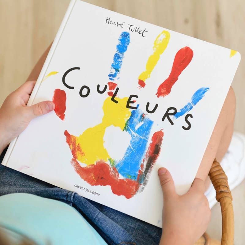 LIVRE ENFANT COULEURS - HERVE TULLET - myplayground