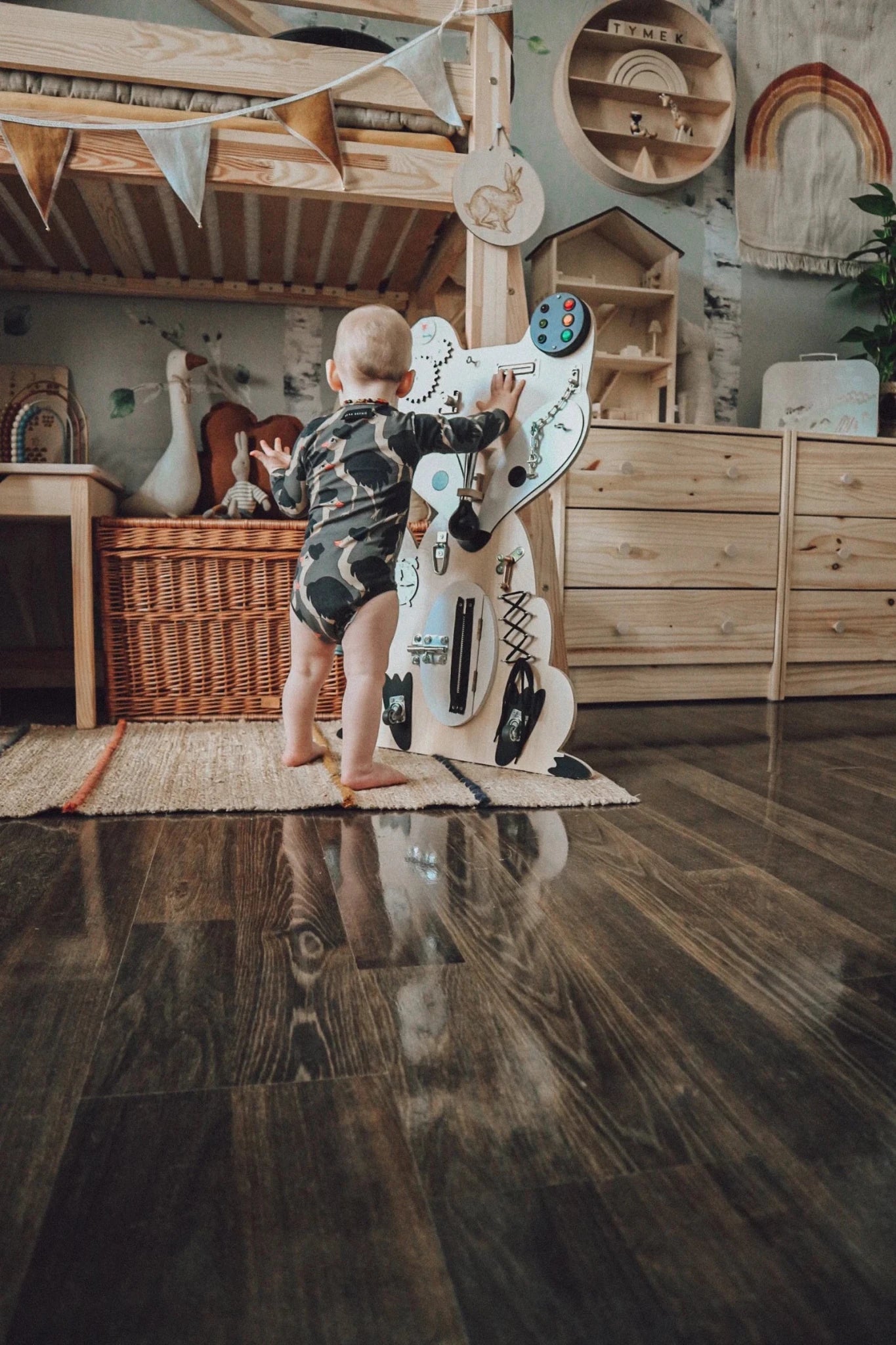 Fox Woody Busy Board - Planche sensorielle - Jeu de motricite fine pour enfant ( 3 ans et + ) - myplayground