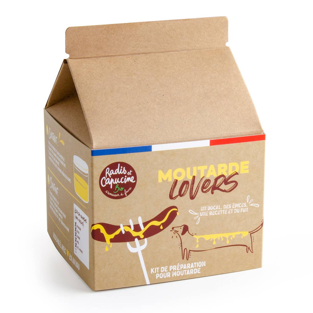 Kit Moutarde/Mustard Lovers Bio - Kit créatif de jardinage Enfant - myplayground