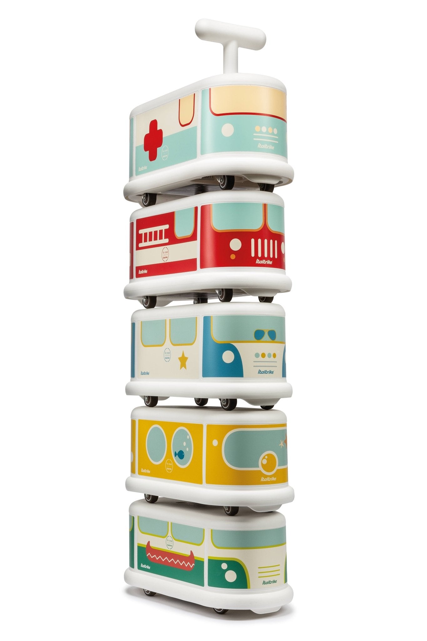 La Cosa 1 Capsule + Porteur Police - Italtrike - Jeu de motricité pour enfant (1 à 6ans) - myplayground