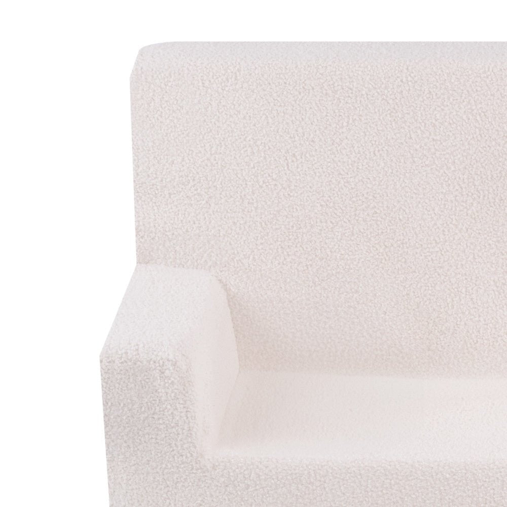 Canapé Foldie avec accoudoirs - Agneau crème, confortable - Plush Nest - myplayground