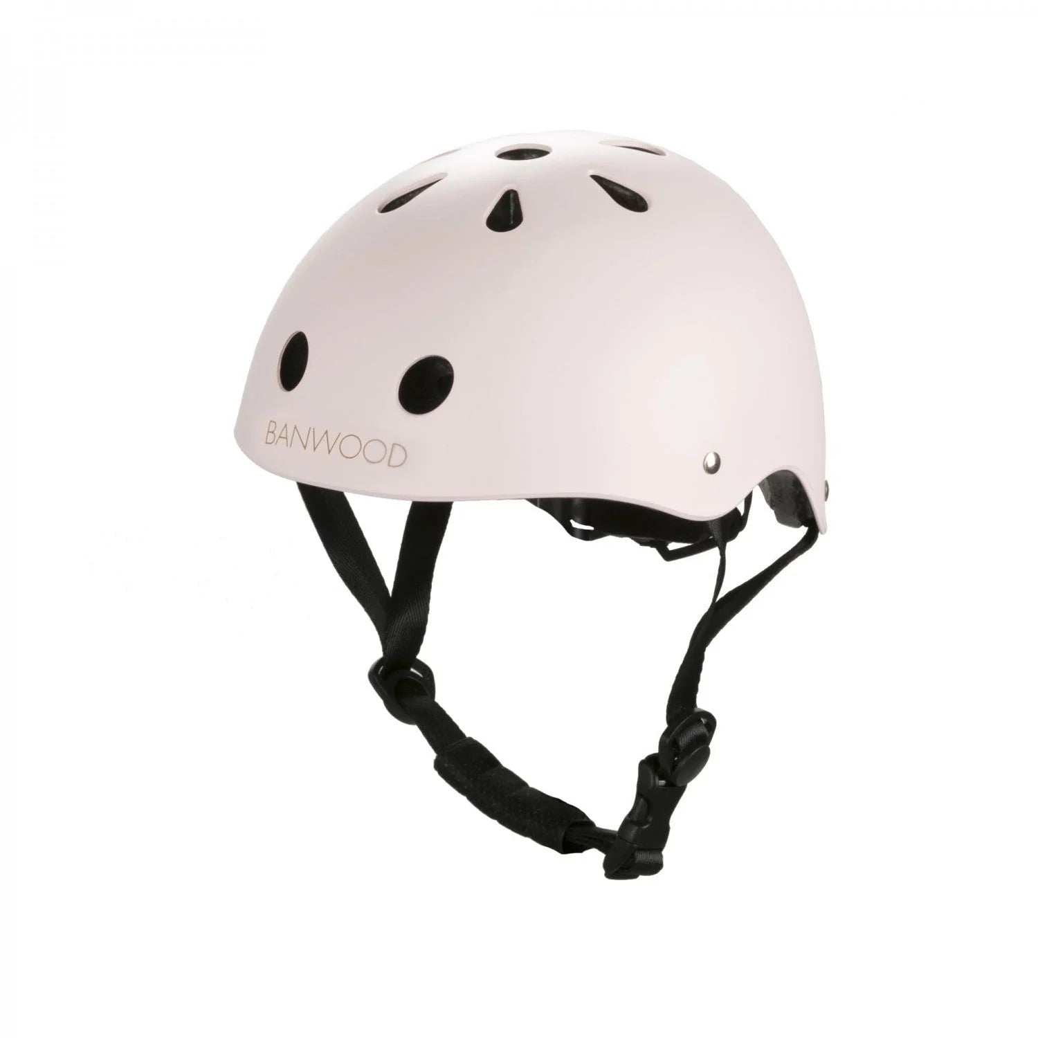 Casque vélo enfant classique rose mat – sécurité et confort, ajustable 3 à 6 ans – Banwood - myplayground