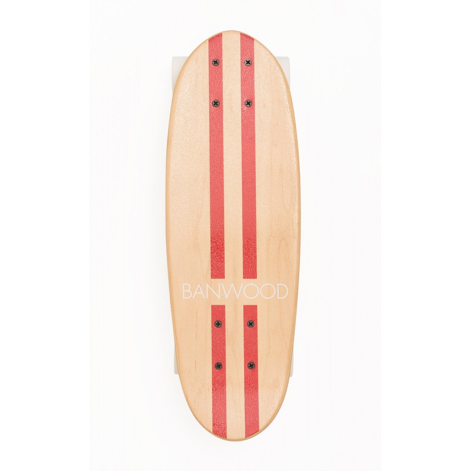 Skateboard rouge – Planche cruiser en érable canadien pour enfant dès 3 ans – Banwood - myplayground