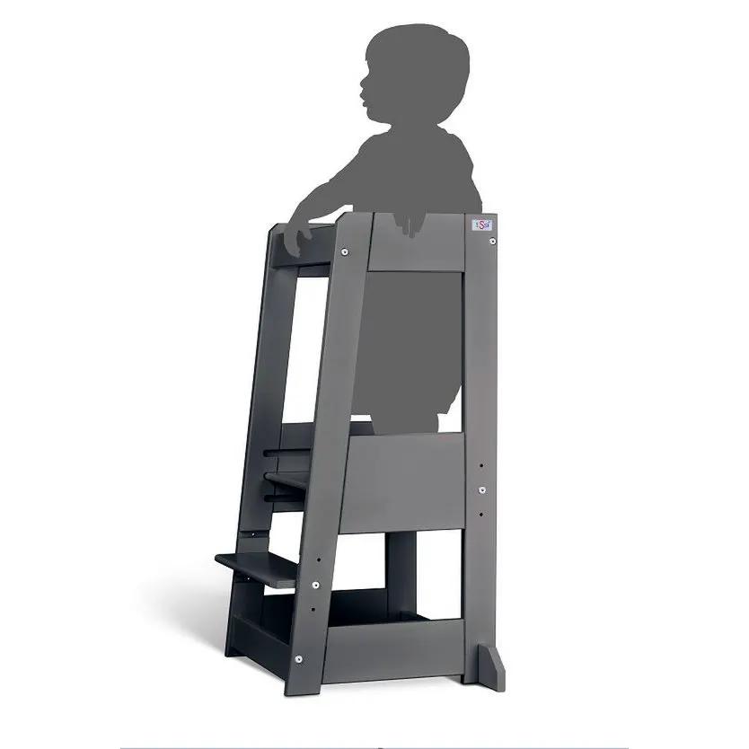 tiSsi® learning tower FELIX beech GRAY by tiSsi ® Familie beginnt mit uns™