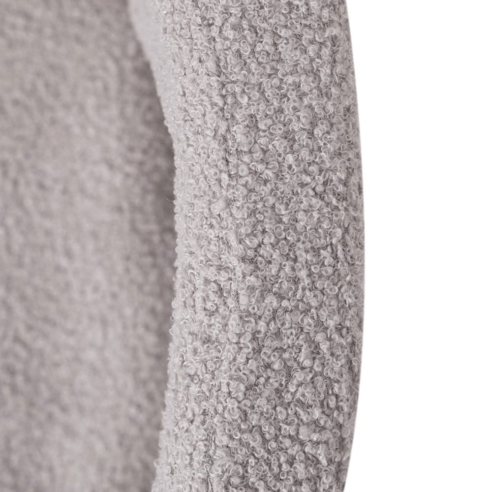 Piscine à balles - ronde 90x30 cm, agneau gris - Plush Nest - Misioo - myplayground