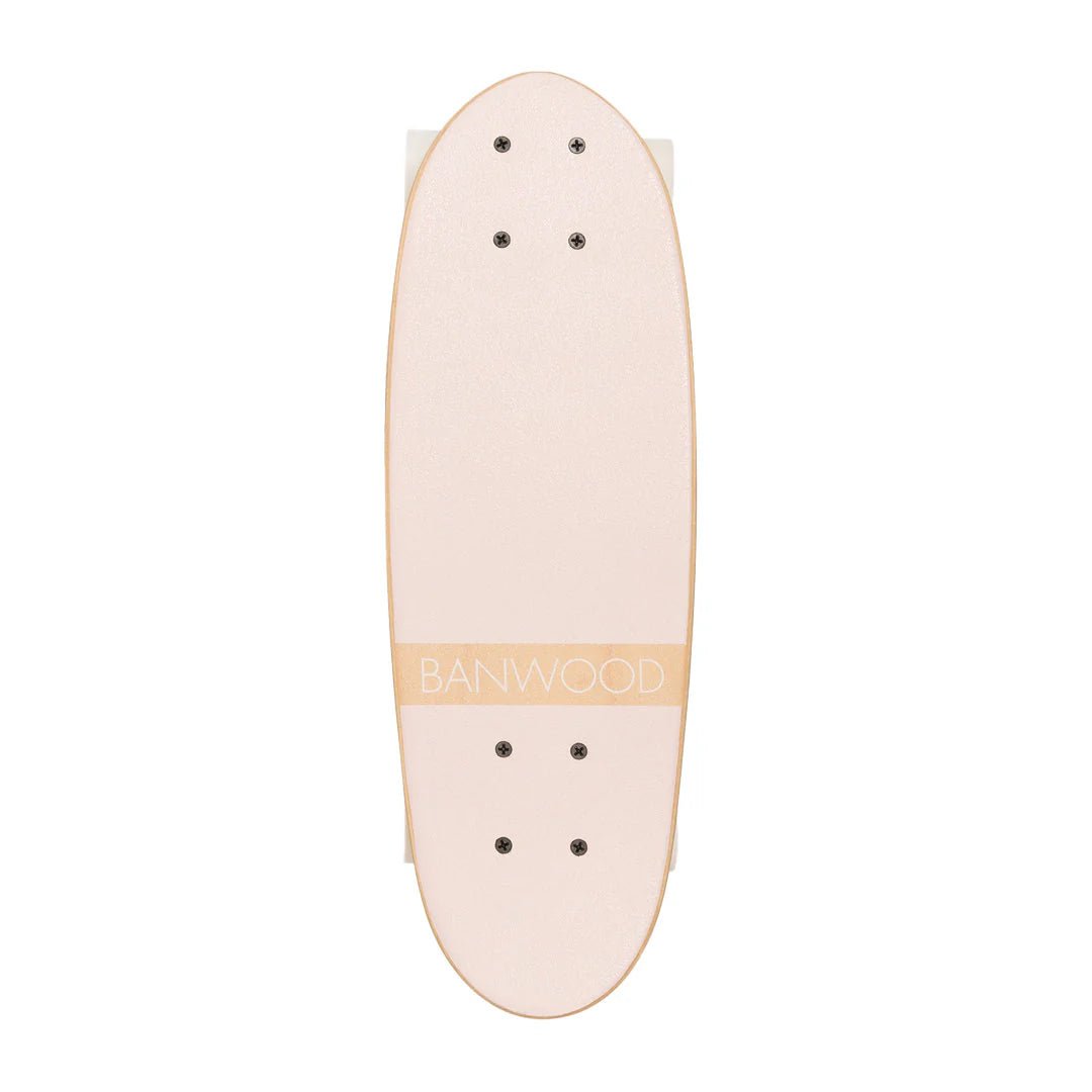 Skateboard rose – Planche cruiser en érable canadien pour enfant dès 3 ans – Banwood - myplayground
