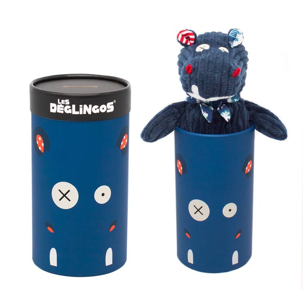 Big Simply Plush Hippipos l'Hippopotame avec Boîte - Les Déglingos, France - myplayground