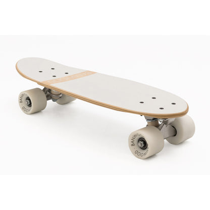 SKATEBOARD BANWOOD - BLANC - Jeu de motricité enfant ( 3 ans et + )