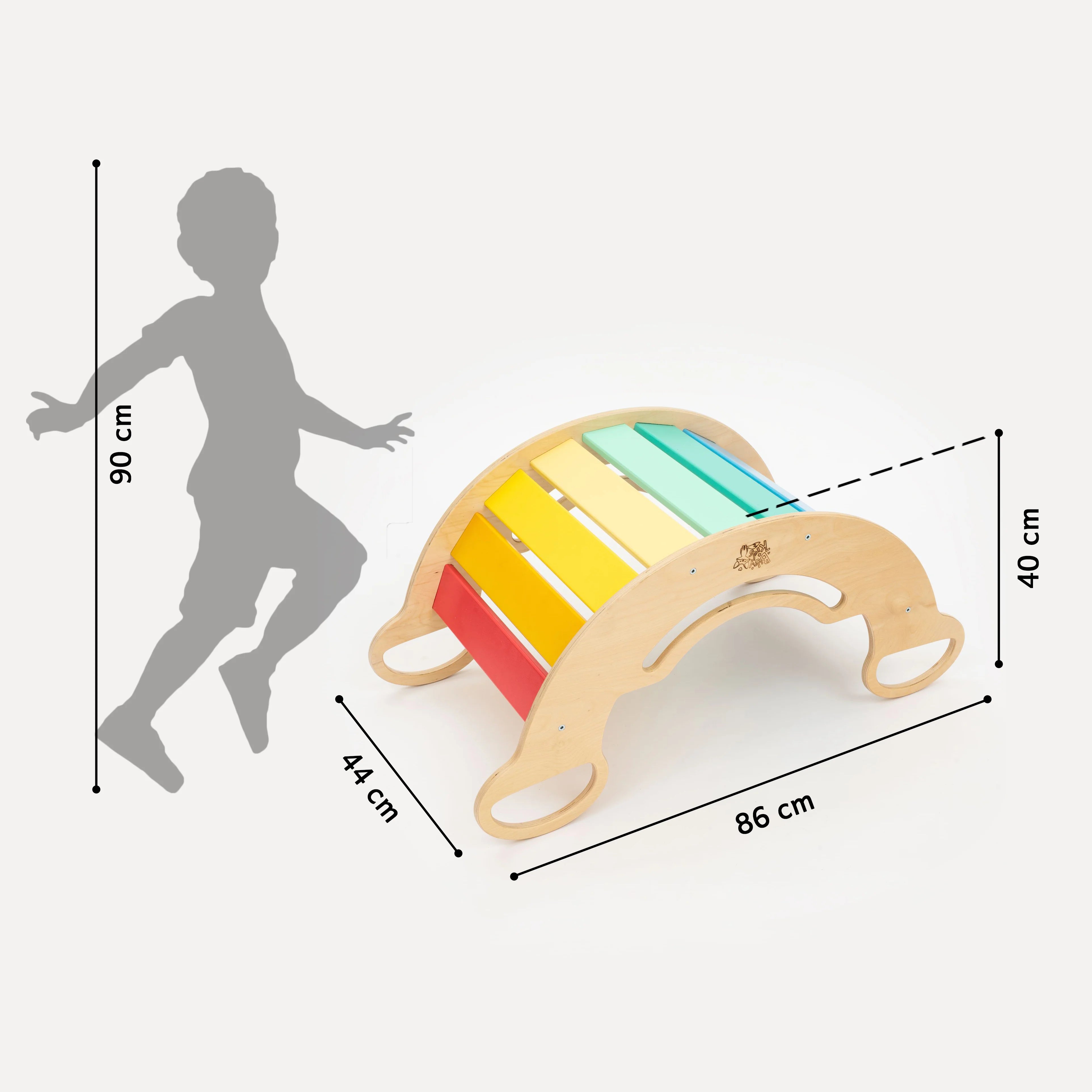 BusyKids - Ensemble (Maxi) Mur Suédois + Triangle Pikler + Bascule + 2 Planches à Double Face Couleur Arc-en-ciel - Bois Natura - 12 à 18 mois  BusyKids BusyKids - Ensemble (Maxi) Mur Suédois + Triangle Pikler + Bascule + 2 Planches à Double Face Couleur Arc-en-ciel - Bois Natura - 12 à 18 mois myplayground
