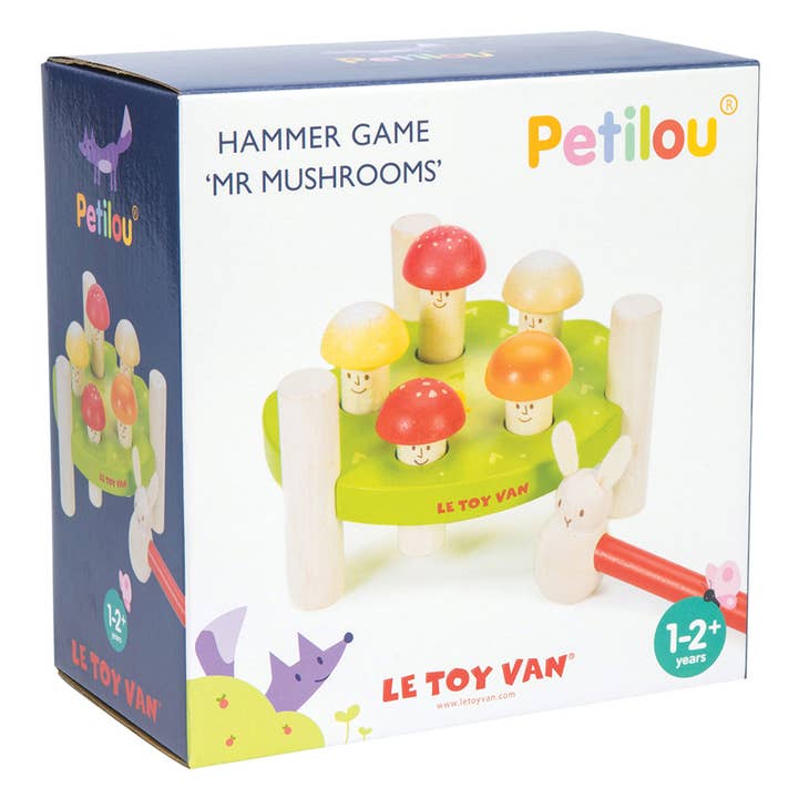 Jeu de marteaux « Mr. Pilz » - Jeu educatif enfant  Le Toy Van Jeu de marteaux « Mr. Pilz » - Jeu educatif enfant myplayground