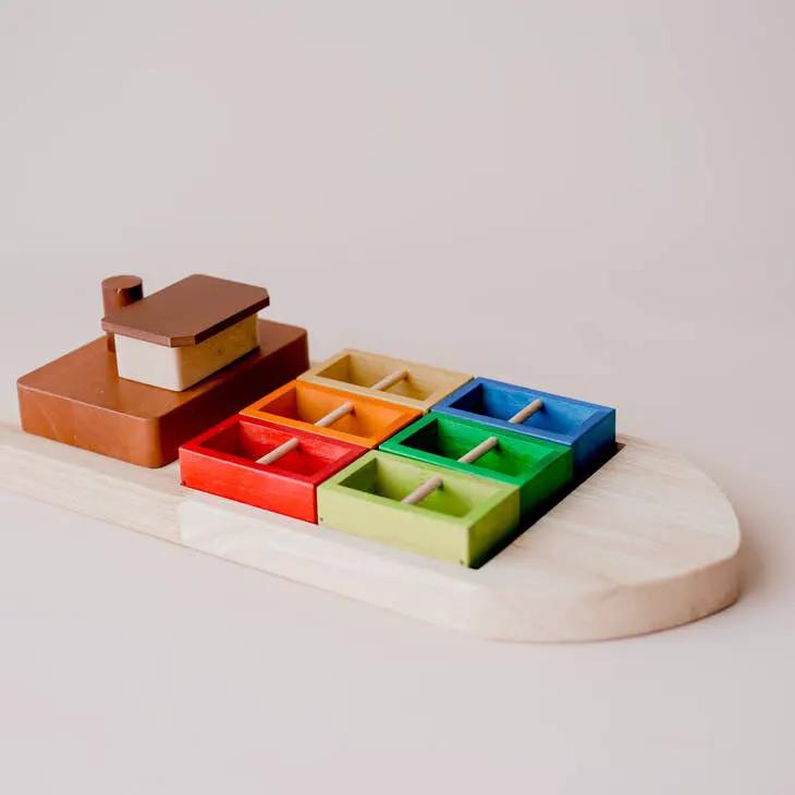Ensemble de porte-conteneurs et de porte-conteneurs by Q Toys