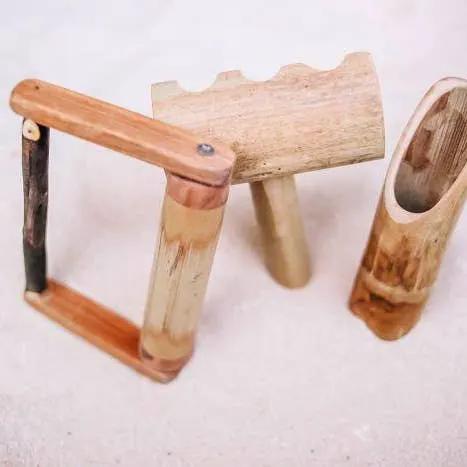Ensemble de 3 pièces Bamboo Sand Play by Q Toys