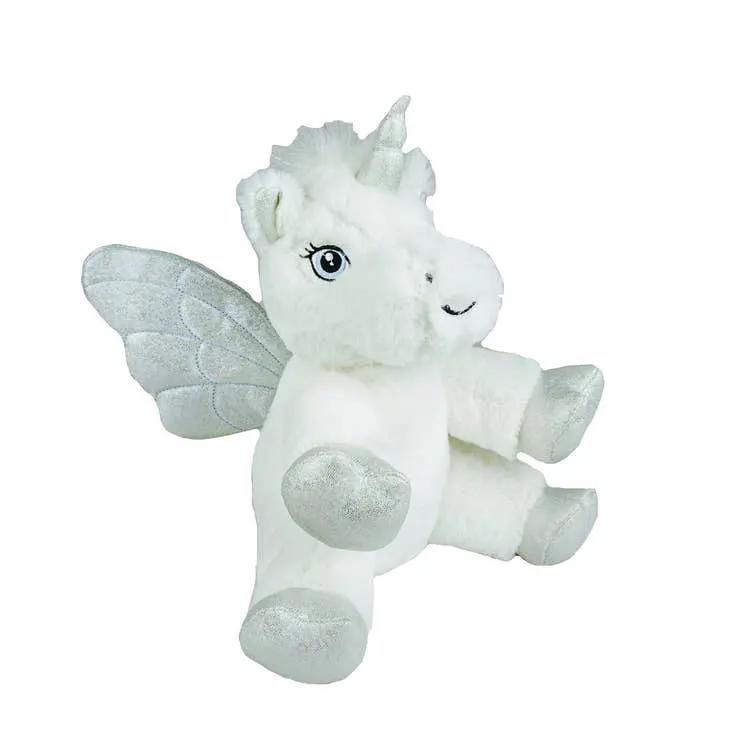Licorne blanche enregistrable sur glace de 15 pouces by BEARegards, LLC