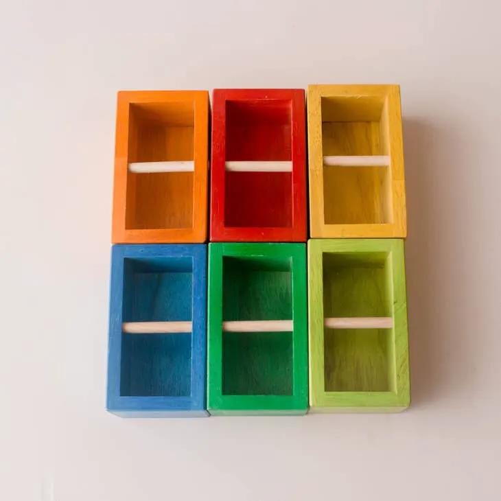 Ensemble de porte-conteneurs et de porte-conteneurs by Q Toys