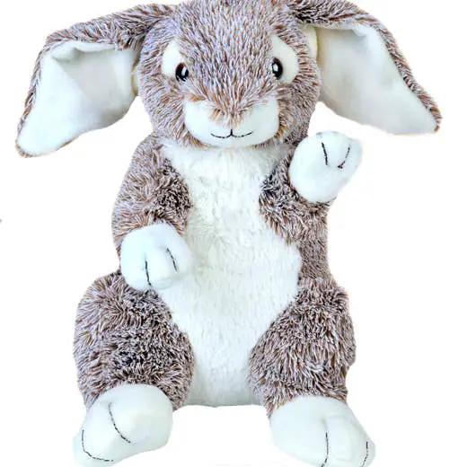 Lapin gris enregistrable de 8 pouces by BEARegards, LLC