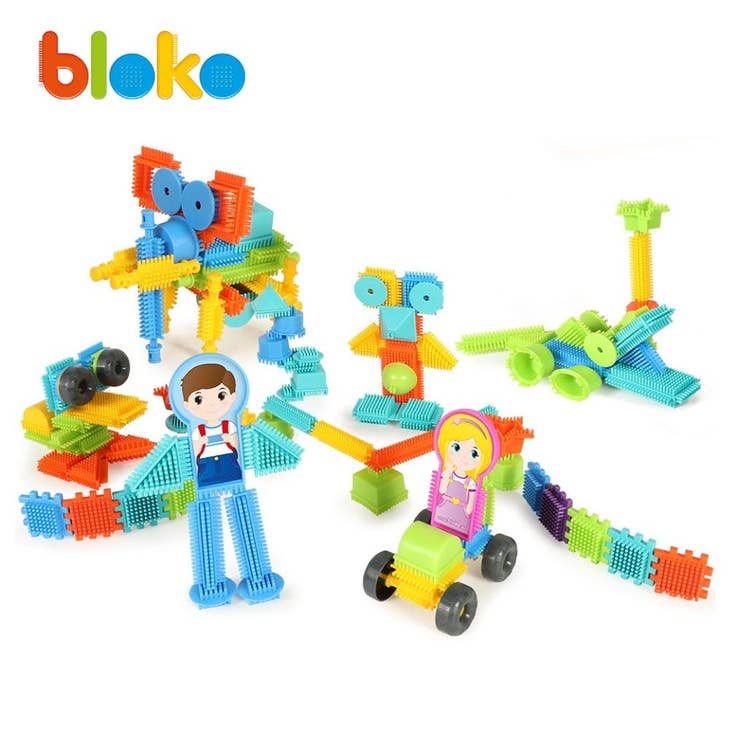 Sac Zip 200 Bloko + 2 Figurines Pods Famille - BLOKO 503508 - myplayground